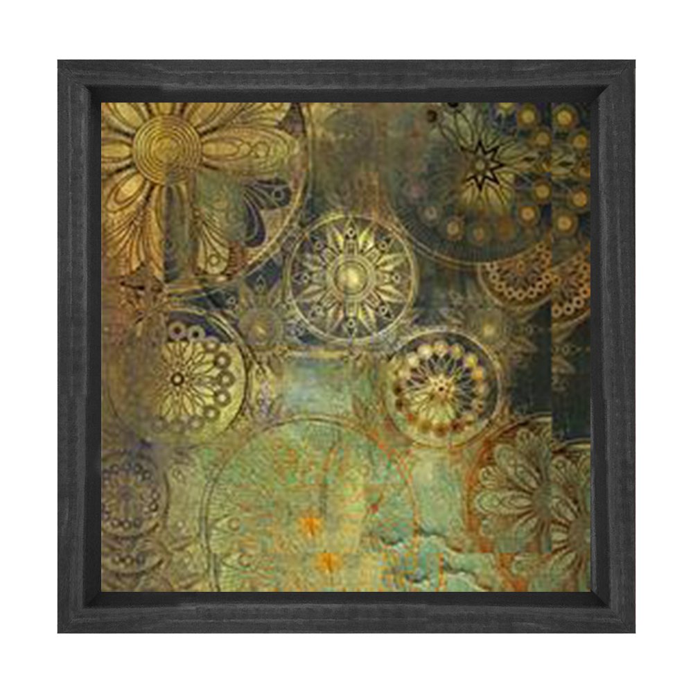 Dekorat Tablosu Siyah Ahşap Çerçeve - 70x70