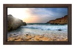 Taşlı Deniz Manzarası Tablosu