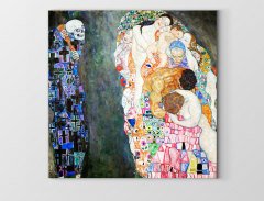 Ölüm Ve Yaşam Tablosu Çerçevesiz - 60x60