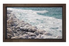 Taşlı Kıyı Ve Deniz Tablosu