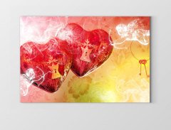 Kalpler Tablosu Çerçevesiz - 45x30