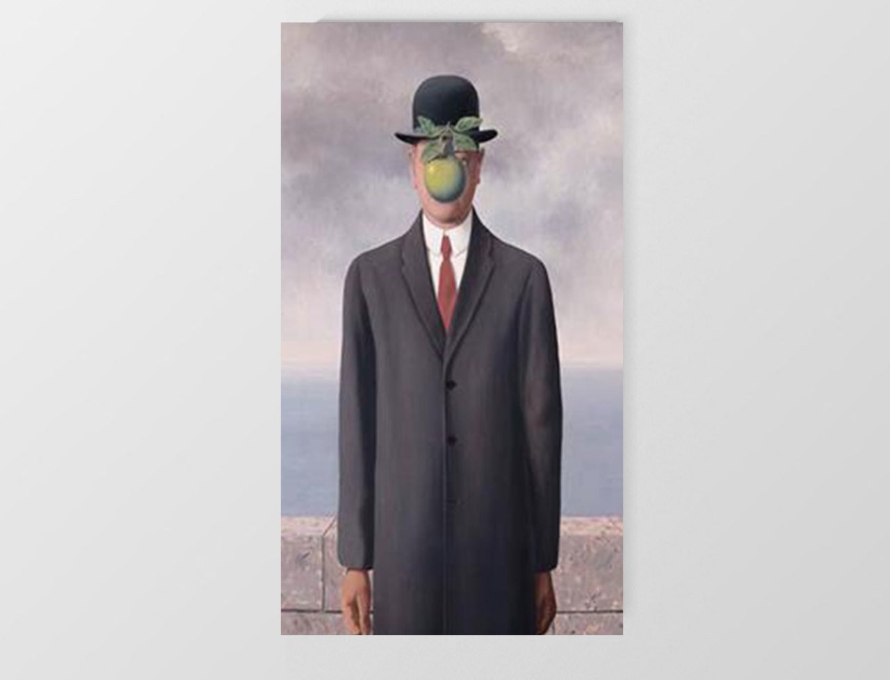 Rene Magritte Tablosu Çerçevesiz - 70x100