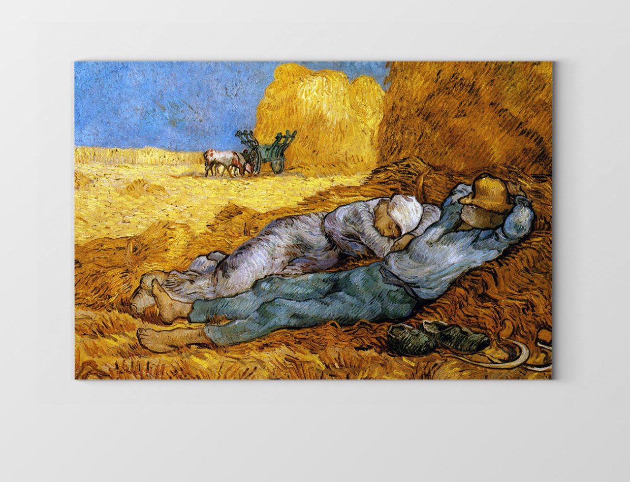 İş Sonrası Dinlenme Tablosu Çerçevesiz - 45x30