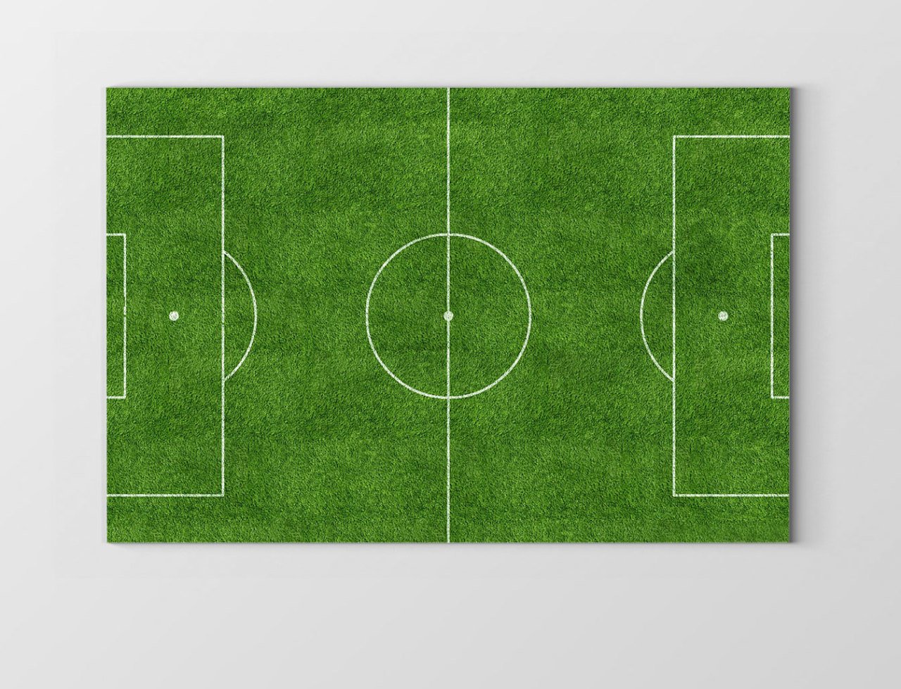 Futbol Sahası Tablosu Çerçevesiz - 40x60