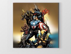 Spiderman Tablosu Çerçevesiz - 70x70