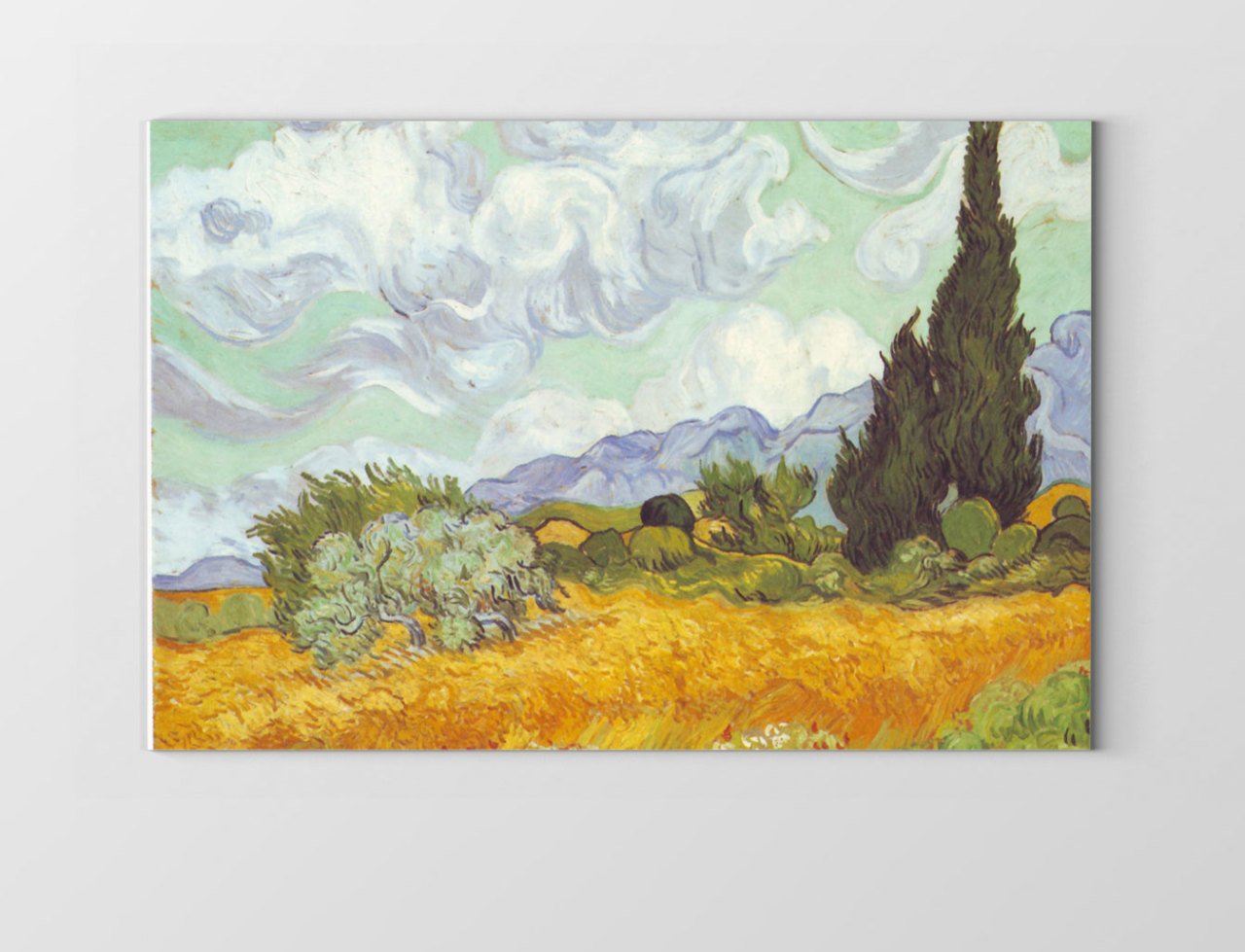 Mısır Tarlası Tablosu Çerçevesiz - 100x150