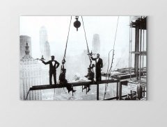 Patronlar Yemeği Tablosu Çerçevesiz - 100x150
