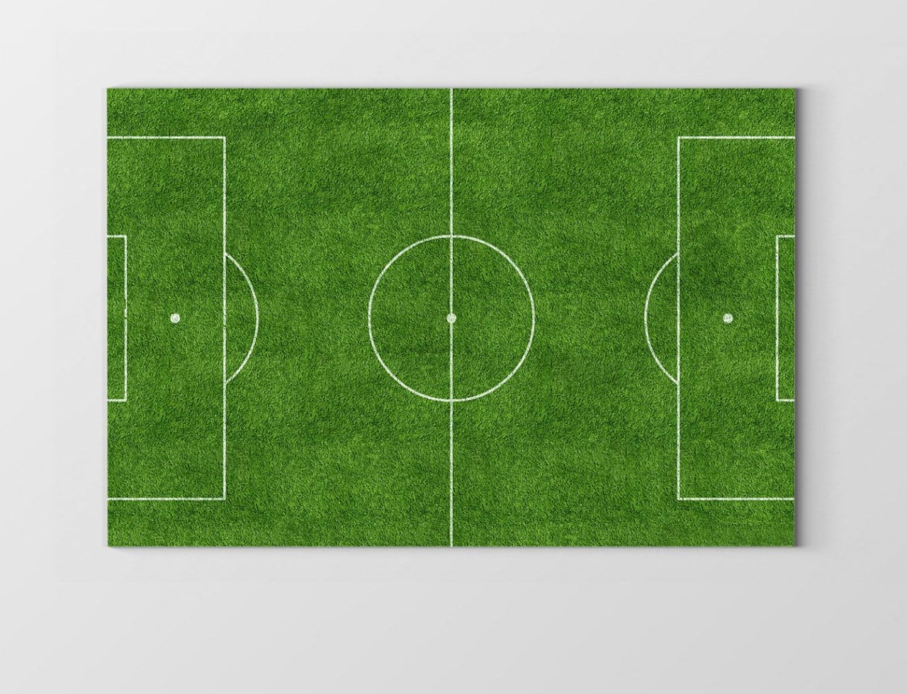 Futbol Sahası Tablosu Çerçevesiz - 50x70