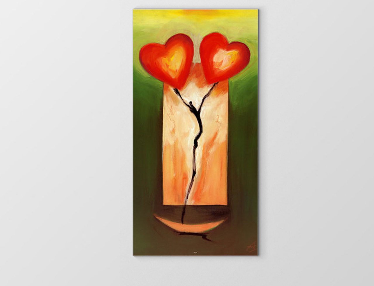 Soyut Tablo Tablosu Çerçevesiz - 50x70