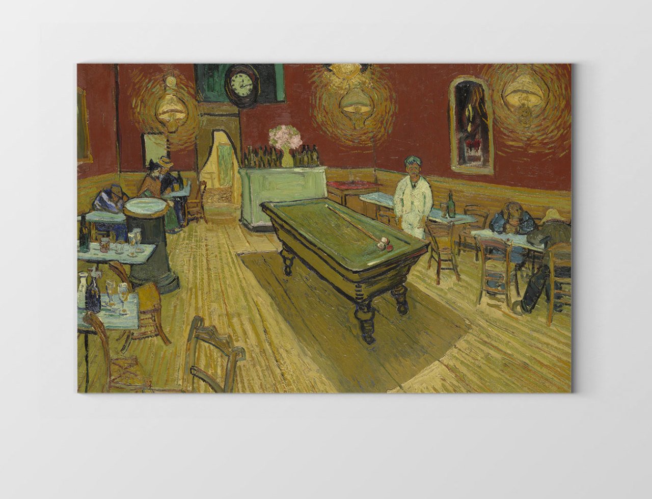 Gece Kafesi Tablosu Çerçevesiz - 50x90