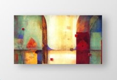 Soyut Reprodüksiyon Tablosu Çerçevesiz - 50x90