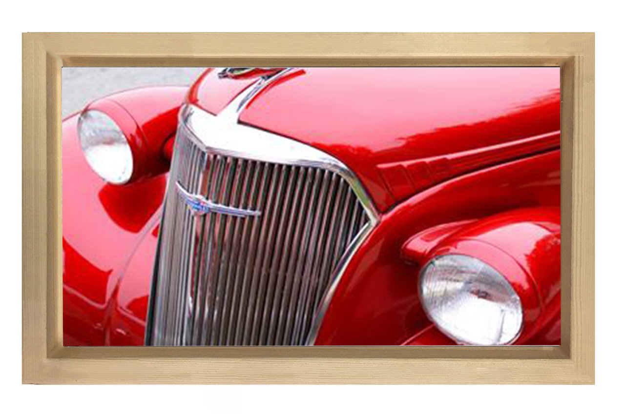 Rolls Royce Tablosu Naturel Ahşap - 50x90