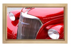 Rolls Royce Tablosu Naturel Ahşap - 70x100
