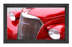 Rolls Royce Tablosu Siyah Ahşap - 50x70