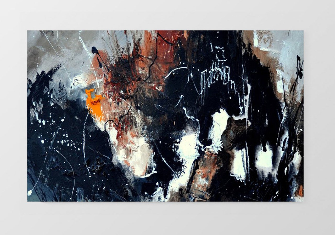 Soyut Reprodüksiyon Tablosu Çerçevesiz - 40x60