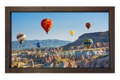 Uçan Balonlar Ve Manzara Tablosu