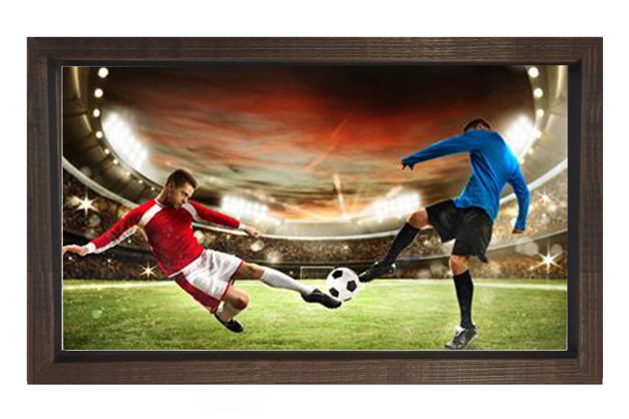 Futbol Tablosu Kahverengi Ahşap - 70x100
