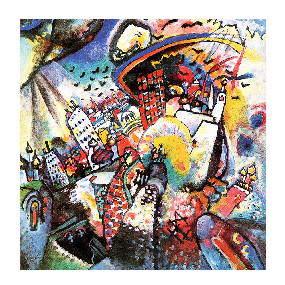 Soyut Tablo Çerçevesiz - 50x50