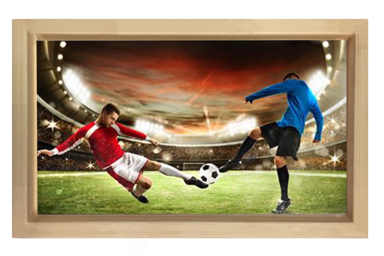 Futbol Tablosu Naturel Ahşap - 70x100