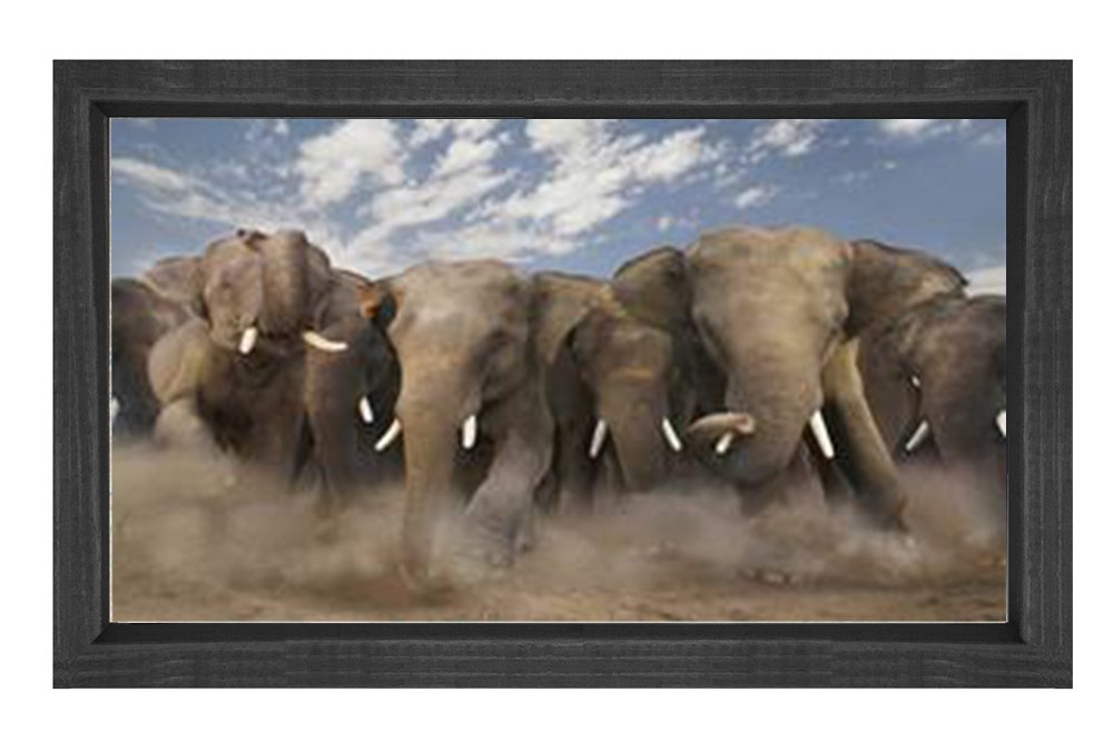 Filler Tablosu Siyah Ahşap Çerçeve - 50x70