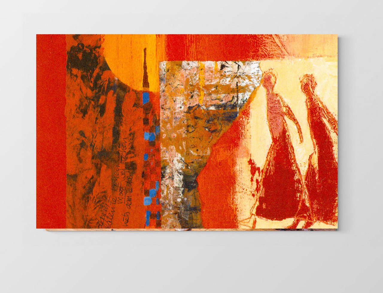 Soyut Reprodüksiyon Tablosu Çerçevesiz - 100x150