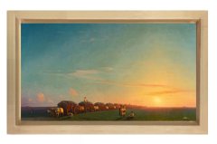 İvan Avozsky Naturel Ahşap Çerçeve - 50x70