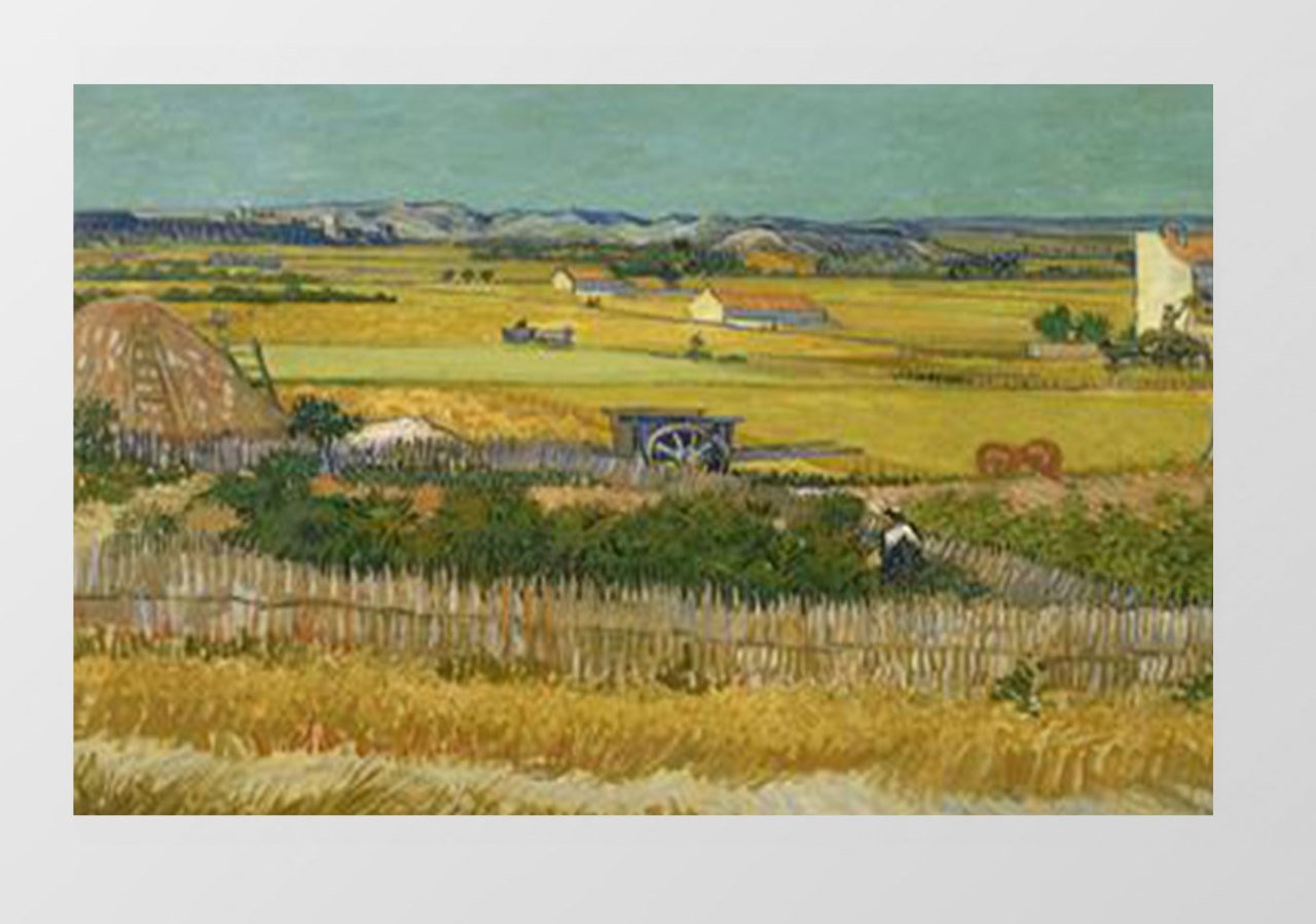 Vincent Van Gogh Tablosu Çerçevesiz - 45x30