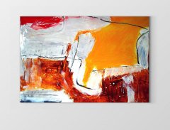 Soyut Reprodüksiyon Tablosu Çerçevesiz - 100x150