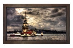 Kız Kulesi ve Bulutlar Tablosu