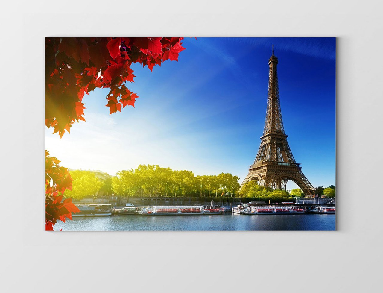 Eiffel Kulesi Paris Tablosu Çerçevesiz - 100x200