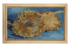 Vincent Van Gogh Tablosu Naturel Ahşap Çerçeve - 50x70