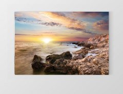 Gökyüzü Ve Deniz Tablosu Çerçevesiz - 40x60