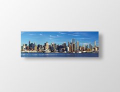 Gökdelenler Tablosu Çerçevesiz - 150x50