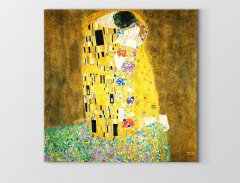 Gustav Klimt Kiss Tablosu Çerçevesiz - 100x200