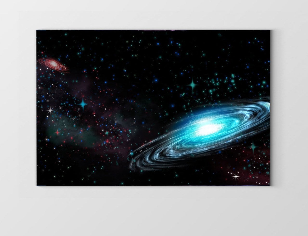 Evren ve Uzay Tablosu Çerçevesiz - 50x70