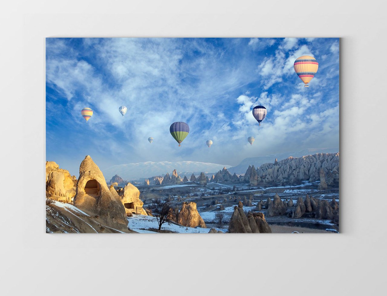 Kapodokya Peri Bacaları Tablosu Çerçevesiz - 40x60