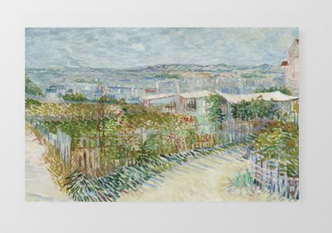 Vincent Van Gogh Tablosu Çerçevesiz - 50x70