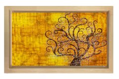 Gustav Klimt Tablosu Naturel Ahşap - 50x70