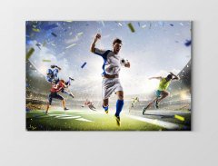 Futbolcular Tablosu Çerçevesiz - 50x90