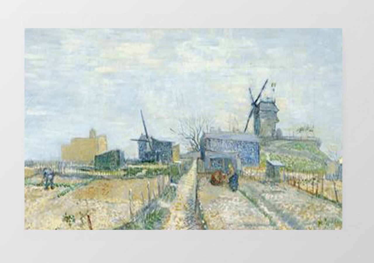 Vincent Van Gogh Tablosu Çerçevesiz - 100x200