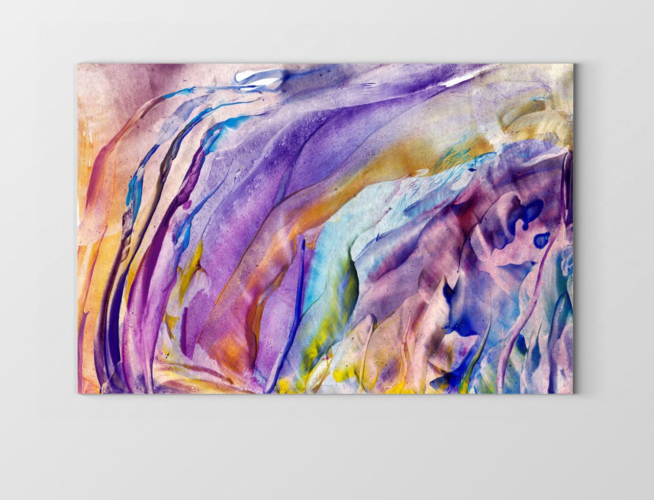 Soyut Reprodüksiyon Tablosu Çerçevesiz - 40x60