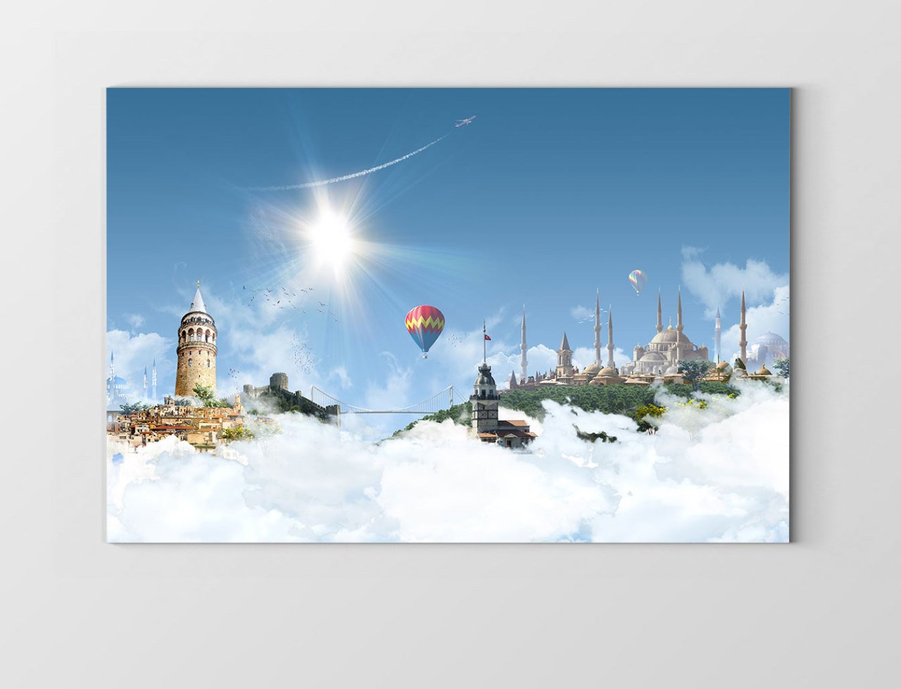 Anadolu Kültürü  Tablosu Çerçevesiz - 100x150