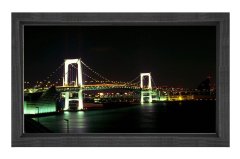 Boğaziçi Köprüsü Tablosu Siyah Ahşap Çerçeve - 45x30