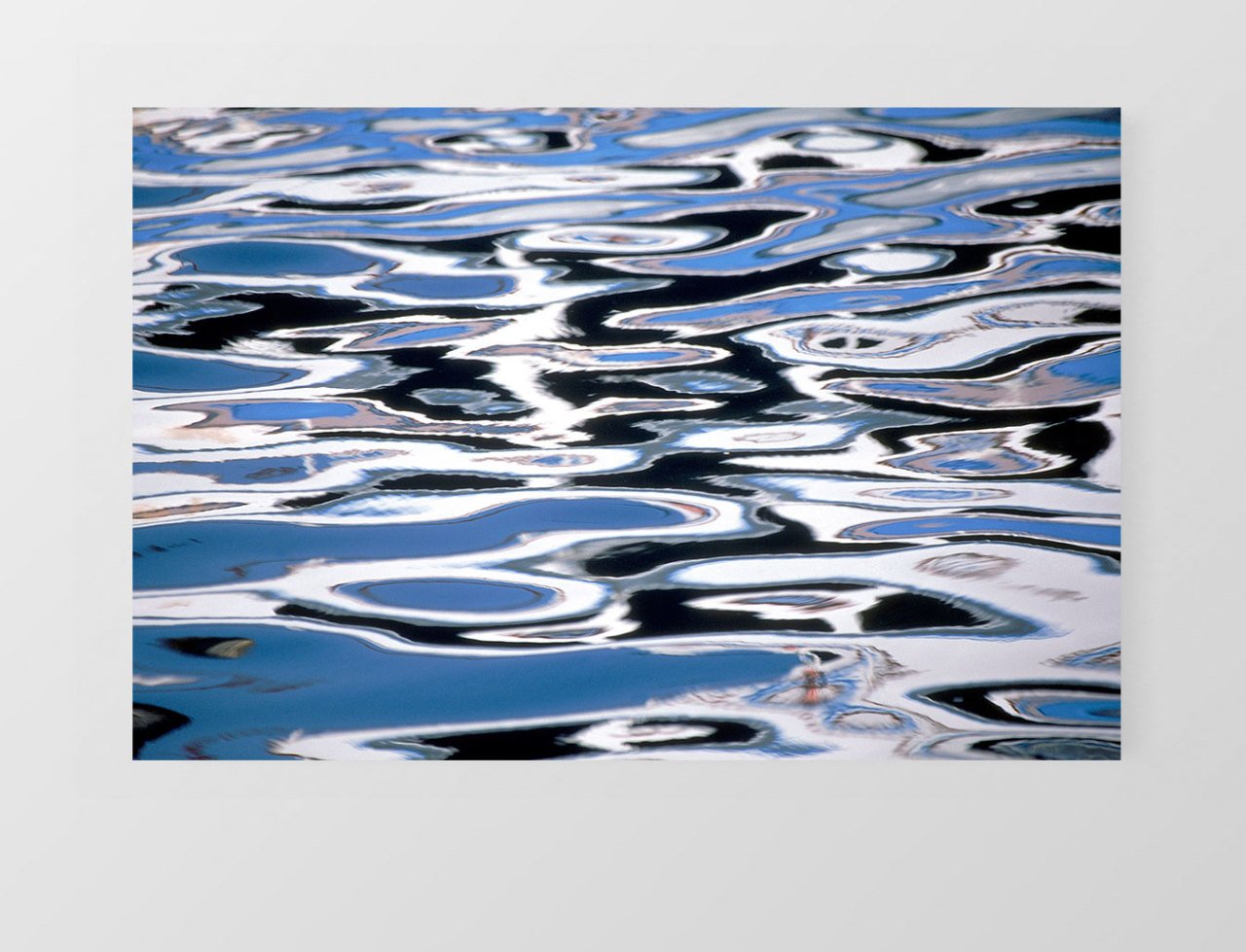 Denize  Işık Yansımaları Tablosu Çerçevesiz - 50x70