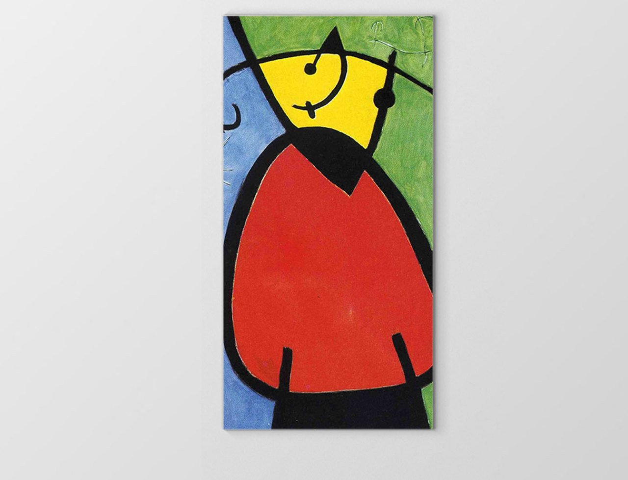 Renkli Soyut Tablo Tablosu Çerçevesiz - 50x70