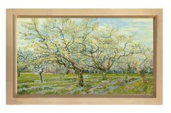 Vincent Van Gogh Tablosu Naturel Ahşap Çerçeve - 45x30