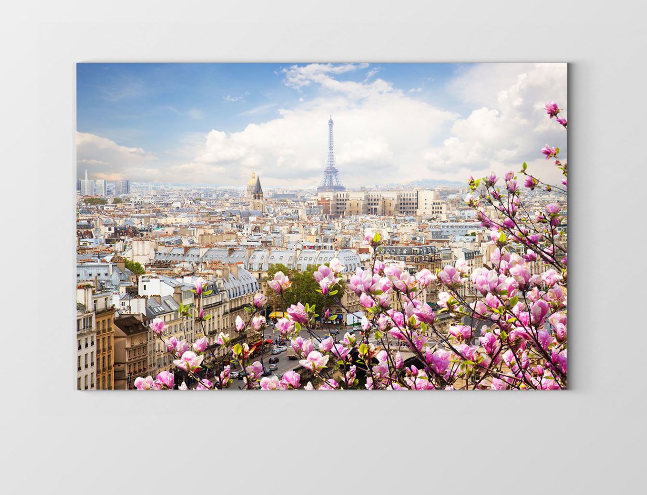 Eiffel  Kulesi Paris Tablosu Çerçevesiz - 50x70