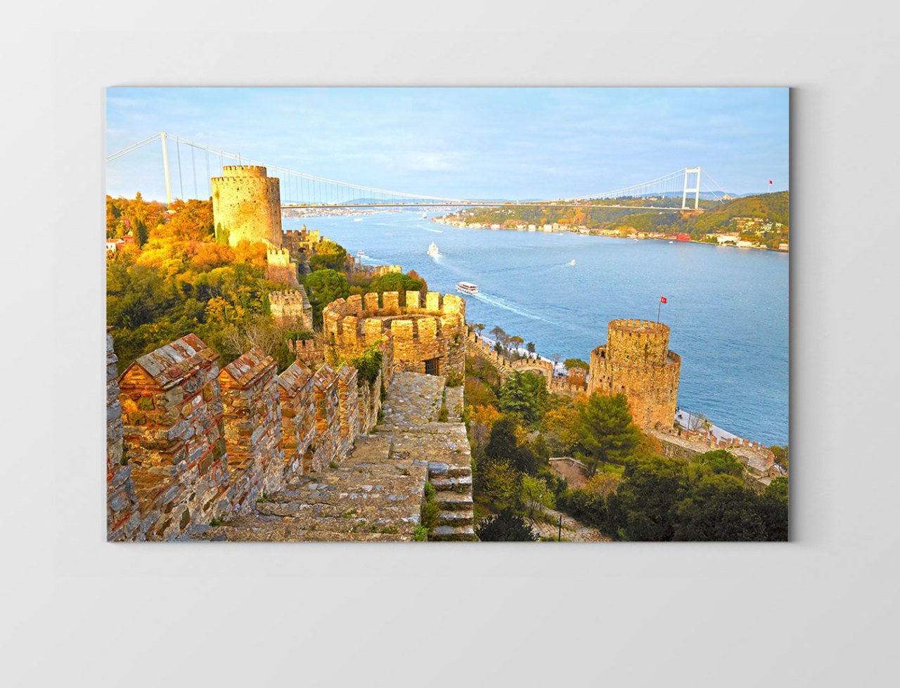Rumeli Hisarı Tablosu Çerçevesiz - 40x60