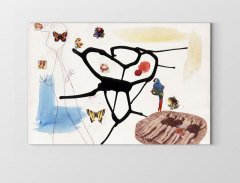 Soyut Tablo Tablosu Çerçevesiz - 40x60
