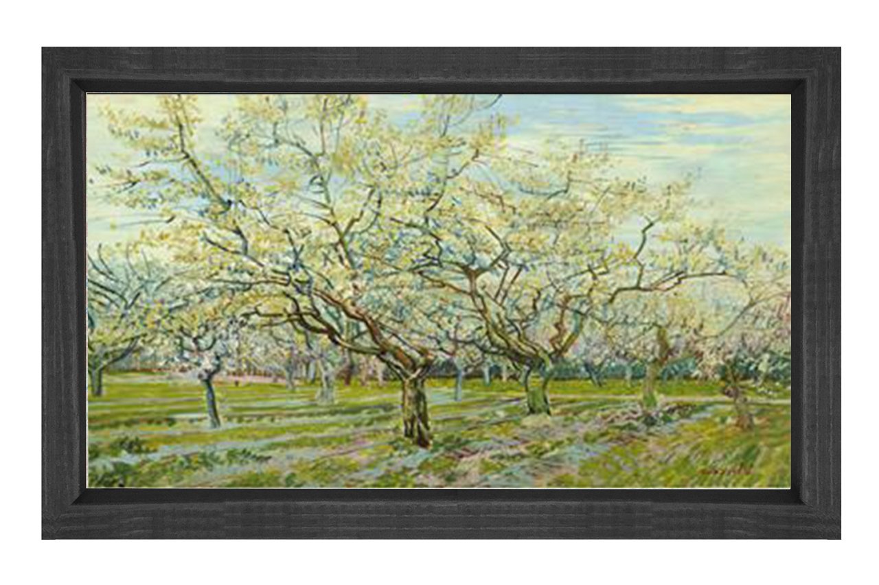 Vincent Van Gogh Tablosu Siyah Ahşap Çerçeve - 100x150